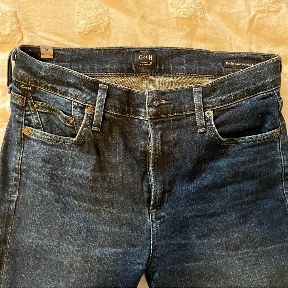 Citizens of Humanity Blue Jeans - ROCKET CROP